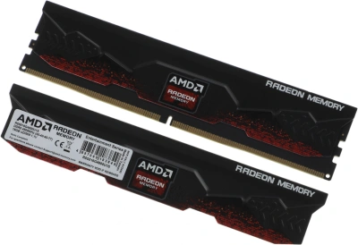 Память DDR5 16GB 4800MHz AMD R5S516G4800U1S Radeon R5 RTL Gaming PC4-38400 CL40 DIMM UDIMM 288-pin 1.1В с радиатором Ret