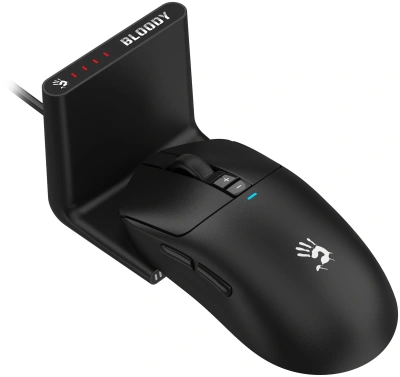 Мышь A4Tech Bloody R72 Ultra Duo черный оптическая 20000dpi беспров. USB/USB-C 7but