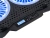 Подставка для ноутбука Digma D-NCP180-2x110RGB 18" 410x280x34мм 20дБ 2xUSB 2x 110ммFAN 700г Fan-control пластик ABS черный