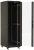 Шкаф серверный Hyperline (TTBR-4261-AS-RAL9004) напольный 42U 600x1000мм пер.дв.стекл задн.дв.спл.стал.лист 2 бок.пан. 800кг черный 910мм 128.2кг 2055мм IP20 сталь