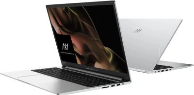 Ноутбук Machcreator Genesis R17 Ryzen 5 7640HS 16Gb SSD1Tb AMD Radeon 760M 17.3" IPS QHD (2560x1600) без ОС silver WiFi BT Cam 8612mAh (JJ00G400HRU)