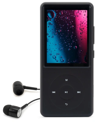 Плеер Hi-Fi Flash Digma M5 BT 32Gb черный/2.4"/FM/microSD/microSDHC