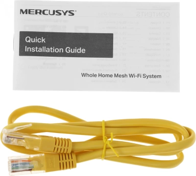 Бесшовный Mesh роутер Mercusys Halo H30G (HALO H30G(3-PACK)) AC1300 10/100/1000BASE-TX белый (упак.:3шт)