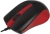 Мышь Оклик 225M черный/красный оптическая 1200dpi USB для ноутбука 3but (288237)