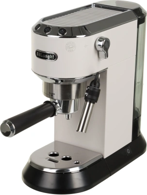 Кофеварка рожковая Delonghi EC685.W 1350Вт белый