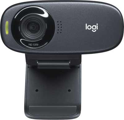 Камера Web Logitech HD Webcam C310 черный 1.2Mpix (1280x720) USB2.0 с микрофоном (960-001065)