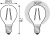 Лампа филам. Gauss Filament 10Вт цок.:E14 шар 220B св.свеч.бел.нейт. (упак.:10шт) (52120) Лампа филам. Gauss Filament 10Вт цок.:E14 шар 220B св.свеч.бел.нейт. (упак.:10шт) (52120)