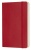 Блокнот Moleskine CLASSIC SOFT QP613F2 Pocket 90x140мм 192стр. нелинованный мягкая обложка красный