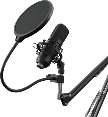 Микрофон проводной Оклик SM-700G 2.5м черный