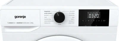 Стиральная машина Gorenje W5NGPI72SBS/C класс: A загр.фронтальная макс.:7кг белый инвертор