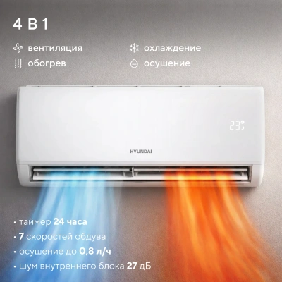Сплит-система Hyundai HAC-24i/S-PRO белый