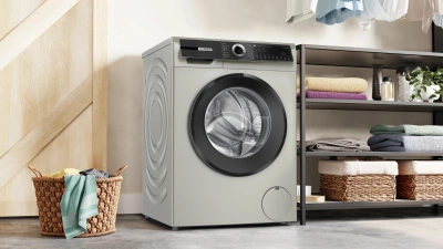Стиральная машина Bosch Serie 6 WGK264ZXME пан.англ. загр.фронтальная макс.:11кг серый инвертор