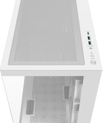 Корпус Deepcool CG380 3F белый без БП mATX 6x120mm 3x140mm 2xUSB3.0 audio bott PSU