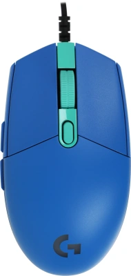 Мышь Logitech G102 LightSync синий оптическая 8000dpi USB 6but (910-005810)