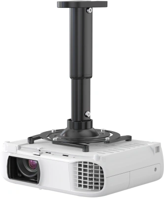Кронштейн для проектора Cactus CS-VM-PR05M-BK черный макс.10кг потолочный поворот и наклон