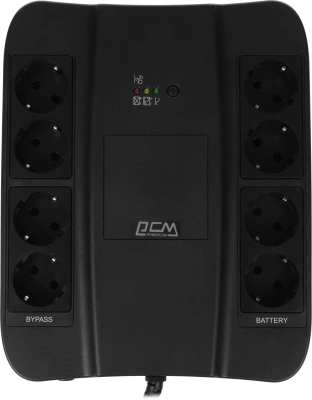 Источник бесперебойного питания Powercom Spider SPD-650N 390Вт 650ВА черный