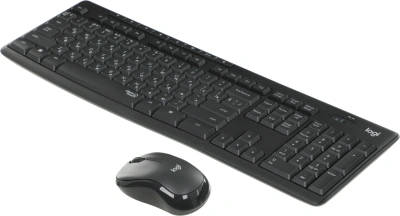 Клавиатура + мышь Logitech MK295 клав:черный мышь:черный USB беспроводная Multimedia (920-009813)