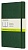 Блокнот Moleskine CLASSIC SOFT QP618K15 Large 130х210мм 192стр. нелинованный мягкая обложка зеленый