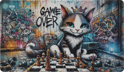 Коврик для мыши Cactus Game Over 700x400x4мм (CS-MP-COR01XLL)