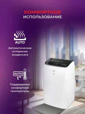 Кондиционер мобильный Royal Clima Largo Pro RM-LP50CN-E белый площ.35м2