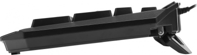 Клавиатура A4Tech B318 черный USB Multimedia for gamer LED (подставка для запястий) кабель 1.8м