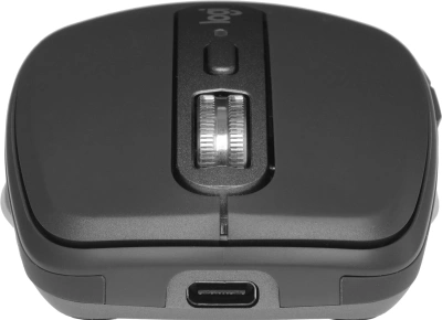 Мышь Logitech MX Anywhere 3S графитовый оптическая 8000dpi silent беспров. BT/Radio USB для ноутбука 5but (910-006938)