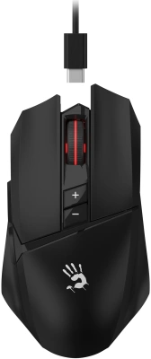 Мышь A4Tech Bloody R36 Ultra черный оптическая 12000dpi беспров. USB 7but