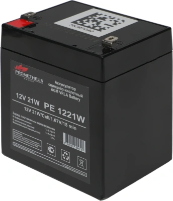Батарея для ИБП Prometheus Energy PE 1221 W 12В 5Ач