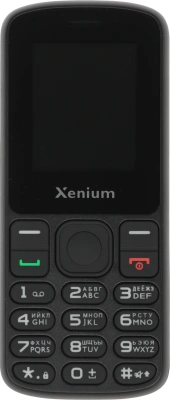 Мобильный телефон Xenium X160 черный моноблок 2Sim 1.77" 128x160 Nucleus GSM900/1800 FM