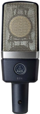 Микрофон проводной AKG C214 серый