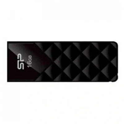 Флеш Диск Silicon Power 16Gb Ultima U03 SP016GBUF2U03V1K USB2.0 черный