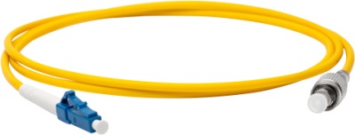 Патч-корд Lanmaster LAN-LC-FC/SU-3.0 1x9/125 OS1/OS2 LC-FC 3м LSZH желтый