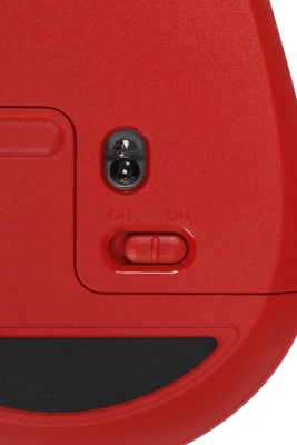Мышь Logitech M280 красный оптическая 1000dpi беспров. USB 2but (910-004308)