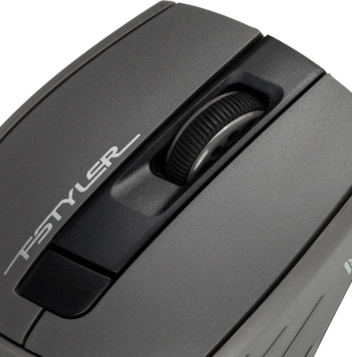 Мышь A4Tech Fstyler FG30S серый оптическая 2000dpi silent беспров. USB 6but (FG30S GREY)