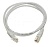 Патч-корд Lanmaster TWT-45-45-1.0/6-GY RJ-45 вил.-вилка RJ-45 кат.6 1м серый ПВХ (уп.:1шт)