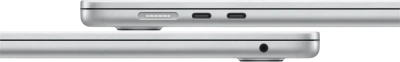 Ноутбук Apple MacBook Air A3448 M5 10 core 16Gb SSD512Gb/10 core GPU 15.3" Liquid Retina (2880x1864) macOS silver WiFi BT Cam (MDV94ZP/A)