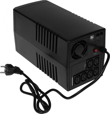 Источник бесперебойного питания Ippon Smart Power Pro II 1200 720Вт 1200ВА черный