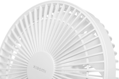 Вентилятор настольный Xiaomi Rechargeable Mini Fan 10Вт скоростей:4 белый