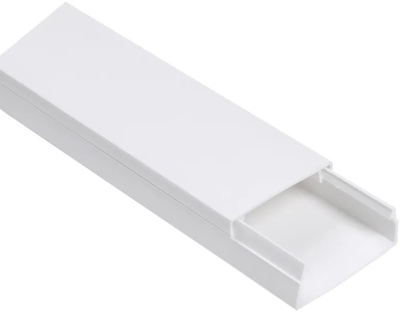 Кабельный канал IEK CKK11-060-060-1-K01 Ecoline 60x60мм белый 2м (упак.:1шт)