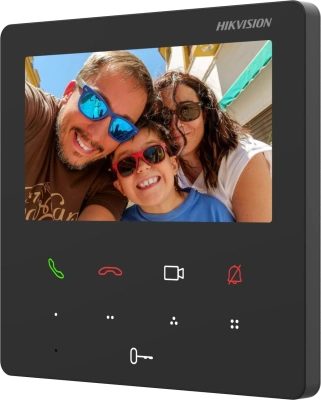 Видеодомофон Hikvision DS-KH6110-WE1 черный
