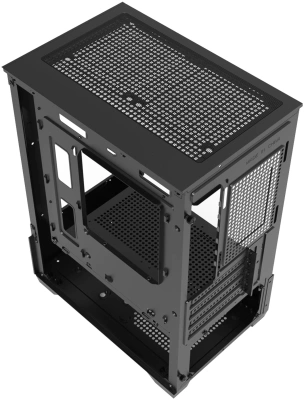 Корпус Bloody CC-125 черный без БП mATX 5x120mm 2xUSB2.0 1xUSB3.0 audio bott PSU