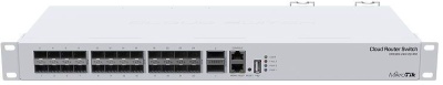 Коммутатор MikroTik CRS326-24S+2Q+RM (L3) 24SFP+ 2xQSFP+ управляемый