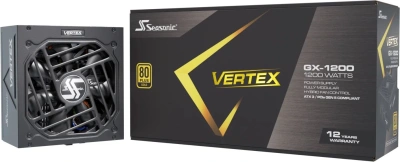 Блок питания Seasonic ATX 1200W VERTEX GX-1200 80+ gold (20+4pin) APFC 135mm fan 18xSATA Cab Manag RTL