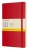 Блокнот Moleskine CLASSIC SOFT QP617F2 Large 130х210мм 192стр. клетка мягкая обложка красный