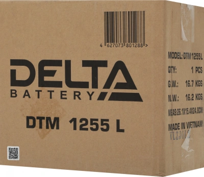 Батарея для ИБП Delta DTM 1255 L 12В 55Ач