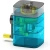 Точилка для карандашей механическая Deli 71162Blue 1 отверстие пластик синий Точилка для карандашей механическая Deli 71162Blue 1 отверстие пластик синий