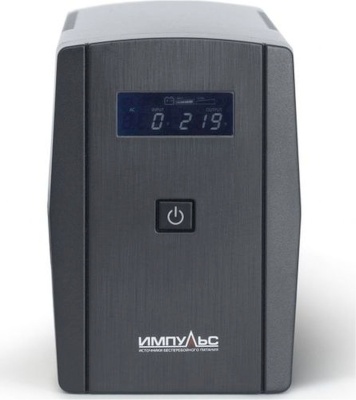 Источник бесперебойного питания Импульс JS10102 600Вт 1000ВА черный