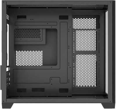 Корпус Formula Crystal Z5 TG черный без БП mATX 6x120mm 1xUSB2.0 1xUSB3.0 audio bott PSU