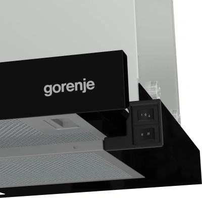 Вытяжка встраиваемая Gorenje TH60E7XB нержавеющая сталь управление: кнопочное (1 мотор)