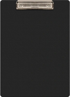 Папка-планшет Silwerhof SE-PD6003/BLK A4 пластик 1мм черный